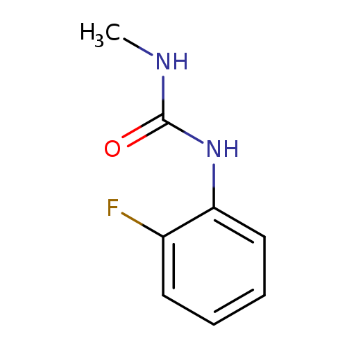 Urea, N-(2-fluorophenyl)-N'-methyl-