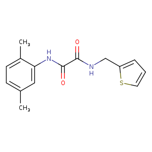N'-(2,5-dimethylphenyl)-N-[(thiophen-2-yl)methyl]ethanediamide