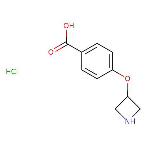 4-(3-Azetidinyloxy)benzoic acid hydrochloride