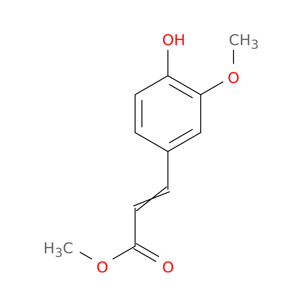 Methyl 3-(4-hydroxy-3-methoxyphenyl)acrylate