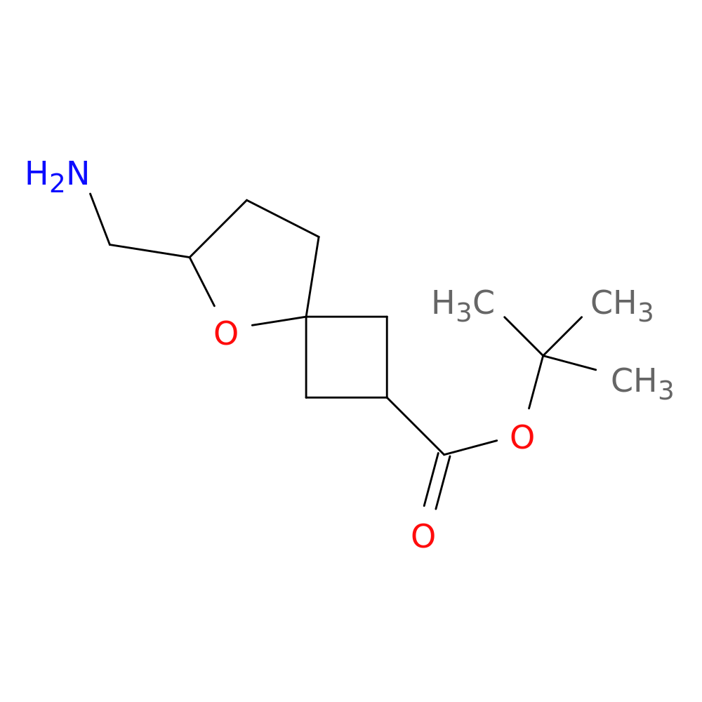 tert-butyl 6-(aminomethyl)-5-oxaspiro[3.4]octane-2-carboxylate