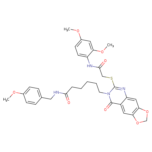 6-[6-({[(2,4-dimethoxyphenyl)carbamoyl]methyl}sulfanyl)-8-oxo-2H,7H,8H-[1,3]dioxolo[4,5-g]quinazolin-7-yl]-N-[(4-methoxyphenyl)methyl]hexanamide