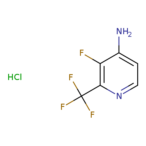 3-fluoro-2-(trifluoromethyl)pyridin-4-amine hydrochloride
