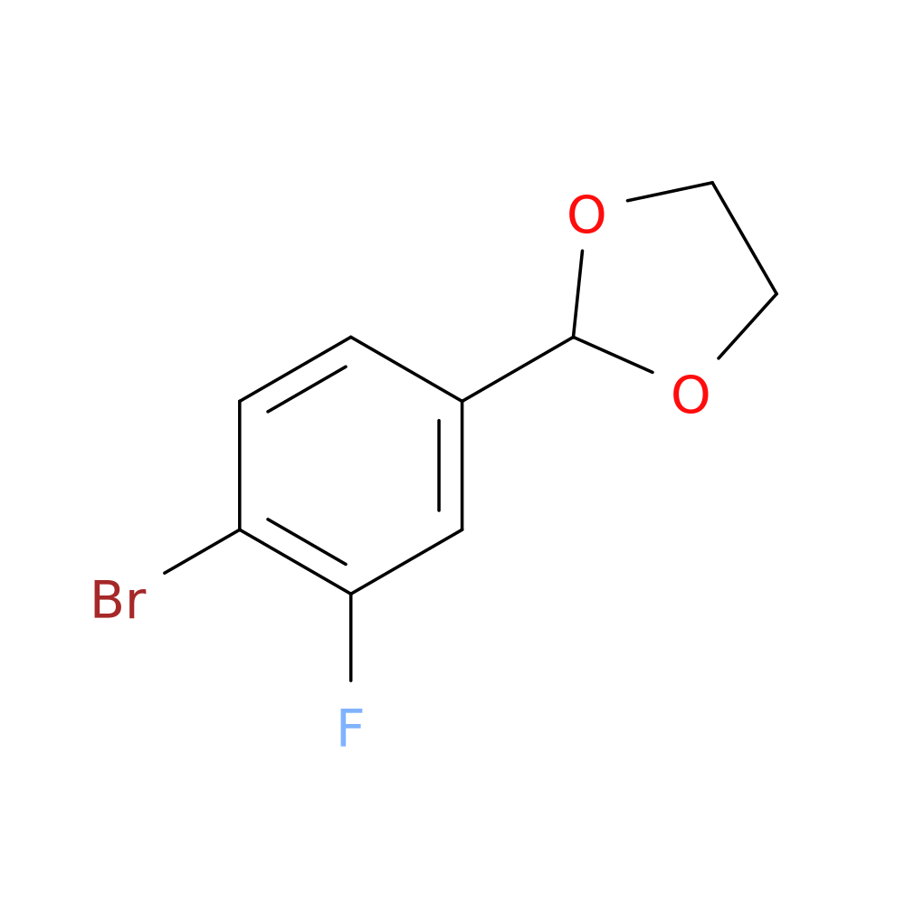 2-(4-Bromo-3-fluorophenyl)-1,3-dioxolane