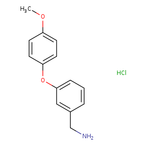 3-(4-Methoxyphenoxy)benzylamine, HCl