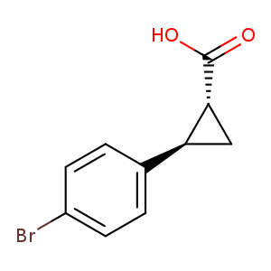 (1R,2R)-2-(4-bromophenyl)cyclopropanecarboxylic acid