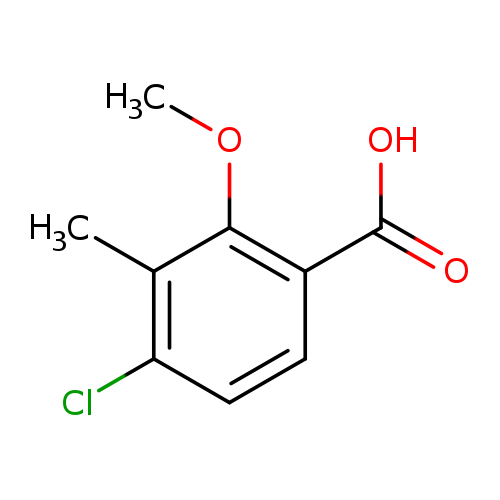 4-Chloro-2-methoxy-3-methylbenzoic acid