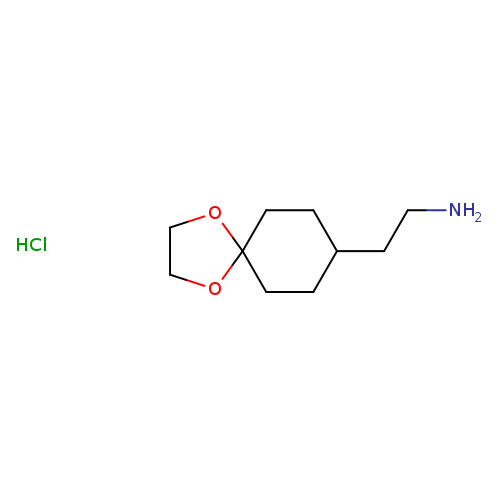 2-{1,4-dioxaspiro[4.5]decan-8-yl}ethan-1-aminehydrochloride