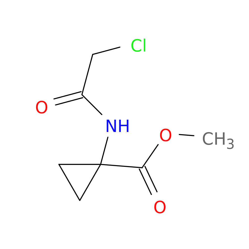 methyl 1-(2-chloroacetamido)cyclopropane-1-carboxylate