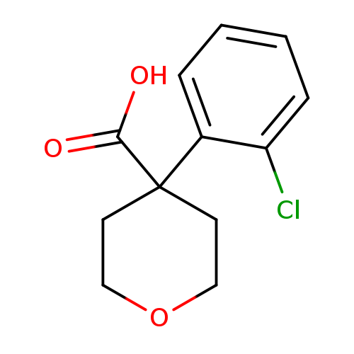 4-(2-Chlorophenyl)tetrahydro-2H-pyran-4-carboxylic acid