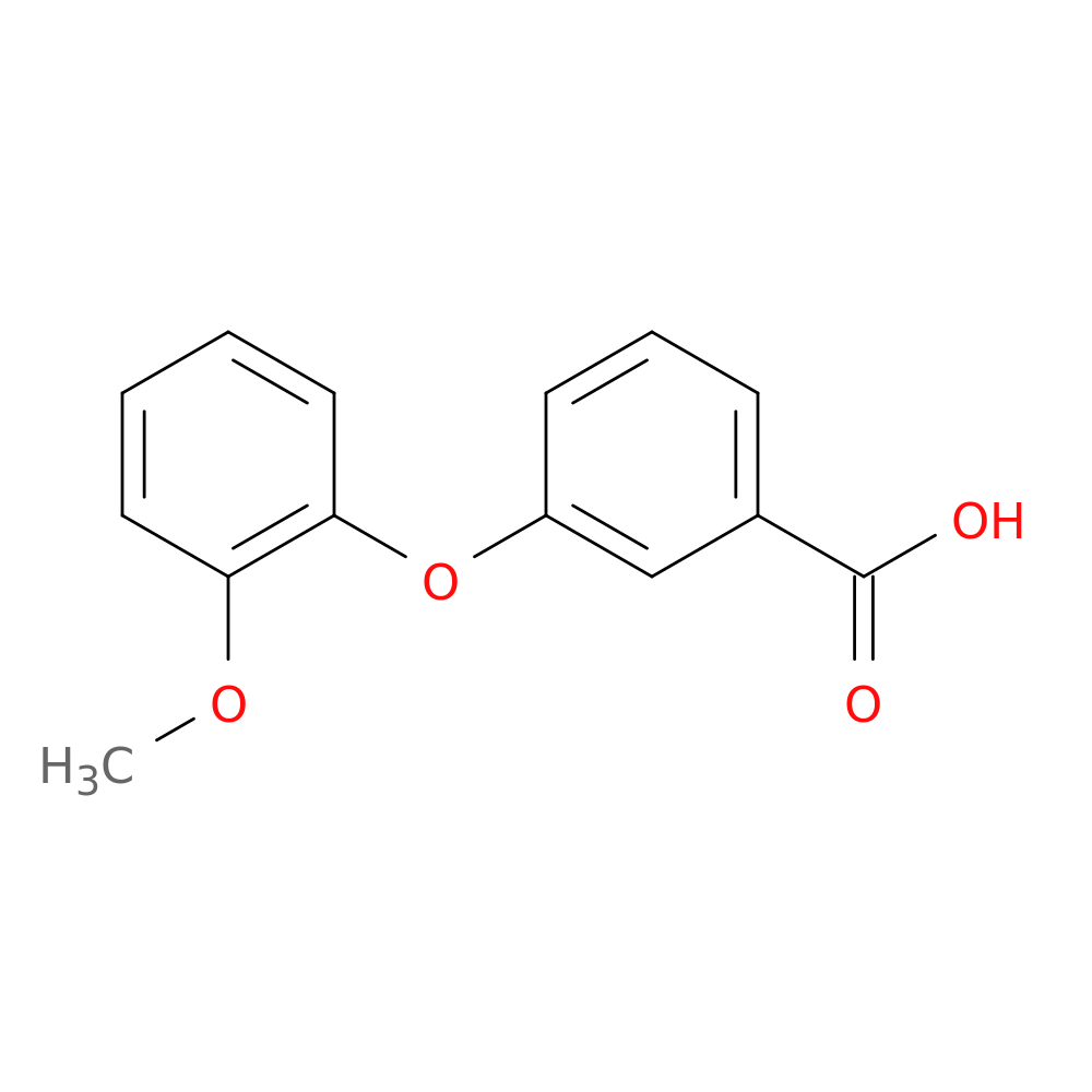 3-(2-Methoxyphenoxy)benzoic acid