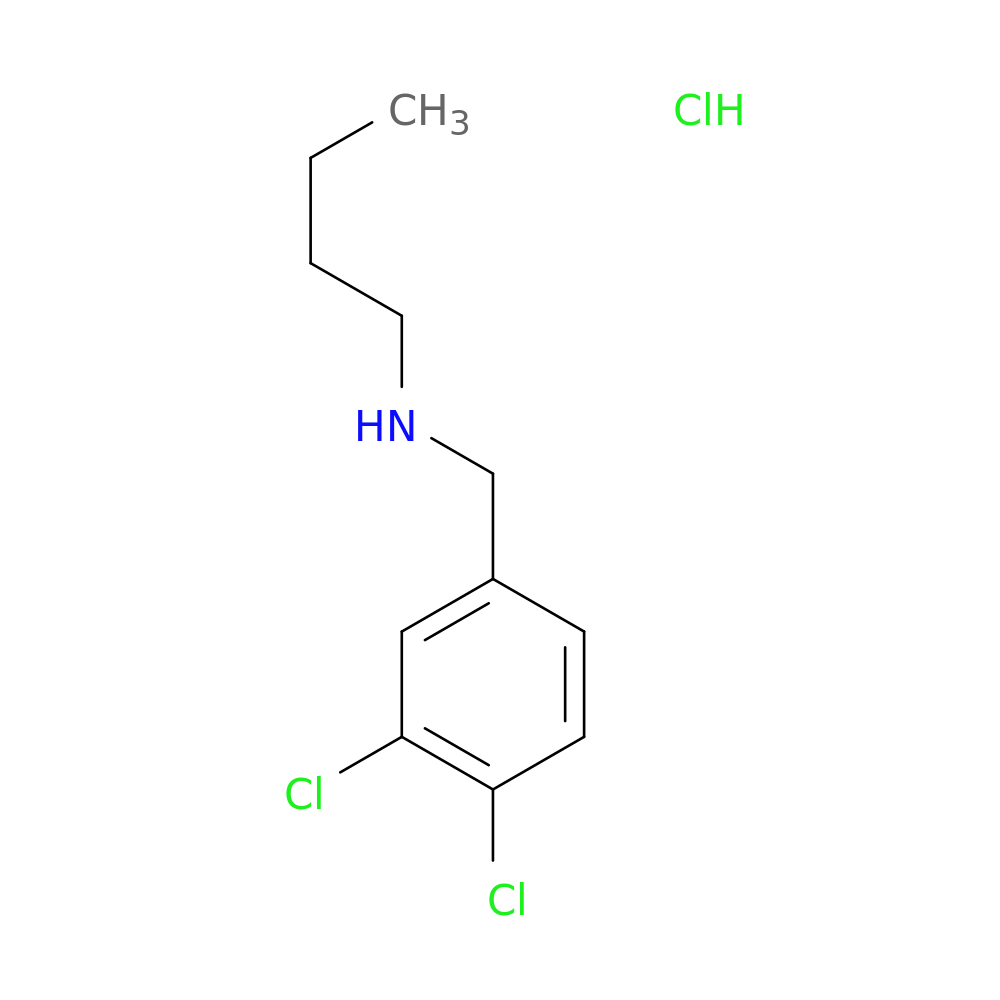 butyl[(3,4-dichlorophenyl)methyl]amine hydrochloride