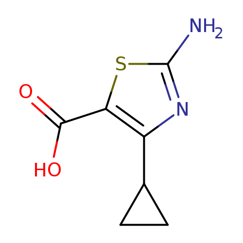 2-Amino-4-cyclopropyl-1,3-thiazole-5-carboxylic acid
