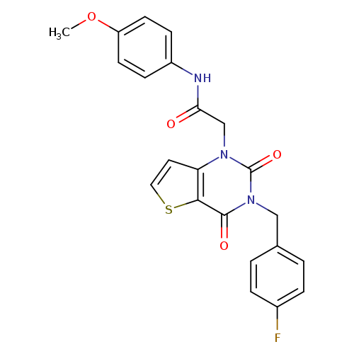 2-{3-[(4-fluorophenyl)methyl]-2,4-dioxo-1H,2H,3H,4H-thieno[3,2-d]pyrimidin-1-yl}-N-(4-methoxyphenyl)acetamide