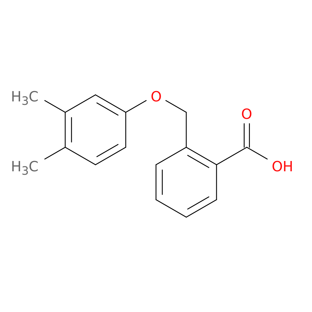 2-[(3,4-Dimethylphenoxy)methyl]benzoic acid