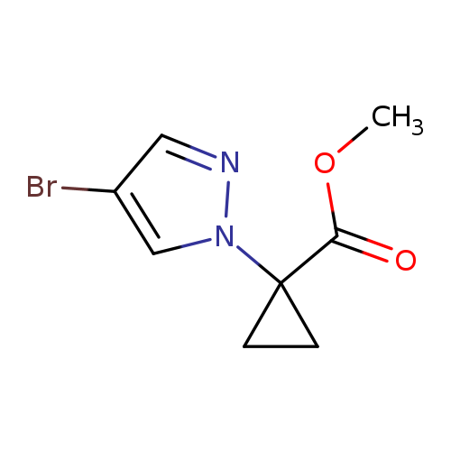 methyl1-(4-bromopyrazol-1-yl)cyclopropanecarboxylate