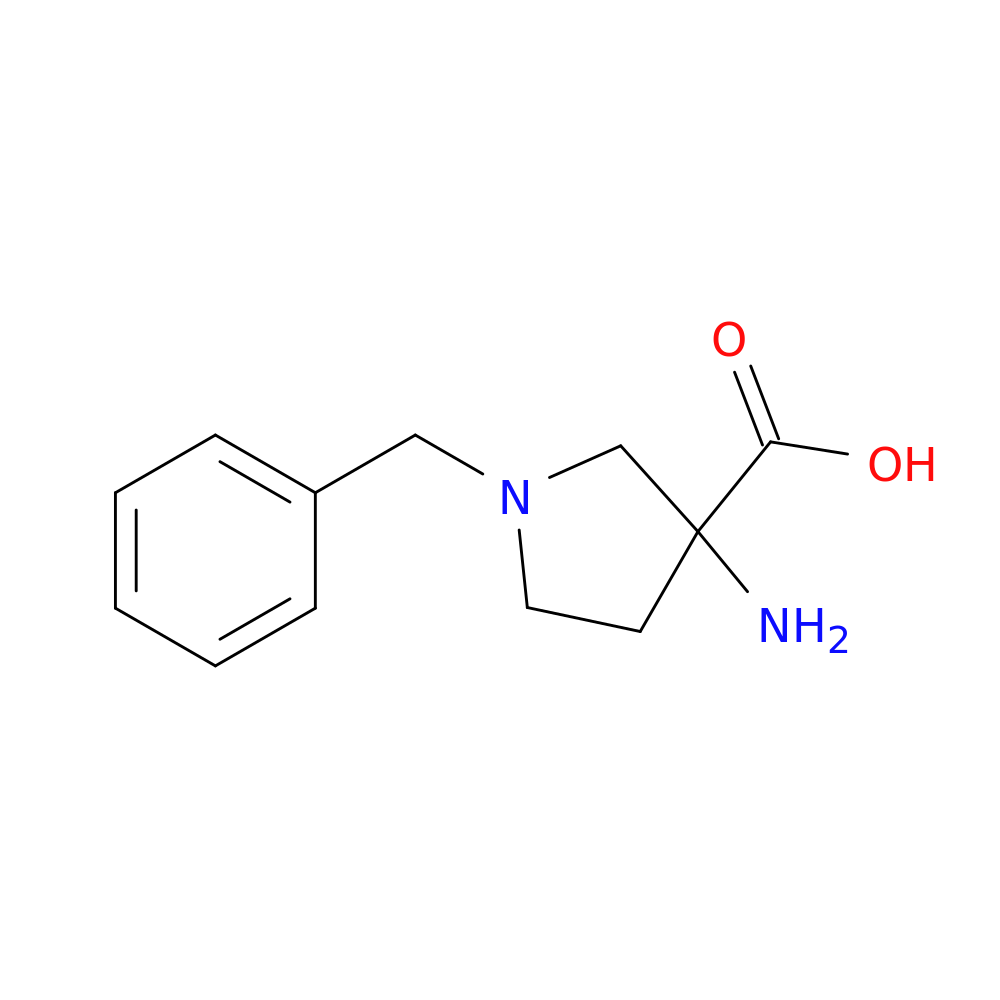 3-Amino-1-benzylpyrrolidine-3-carboxylic acid