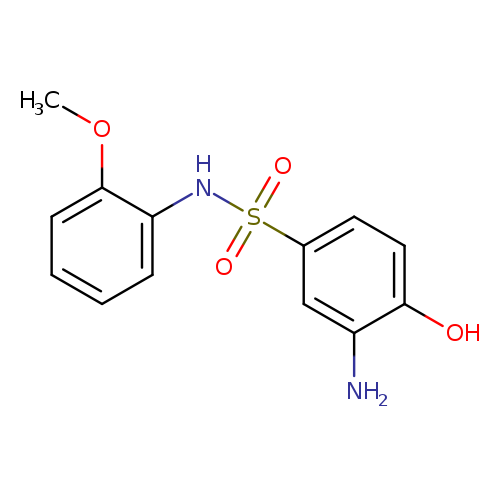 3-Amino-4-hydroxy-n-(2-methoxy-phenyl)-benzenesulfonamide