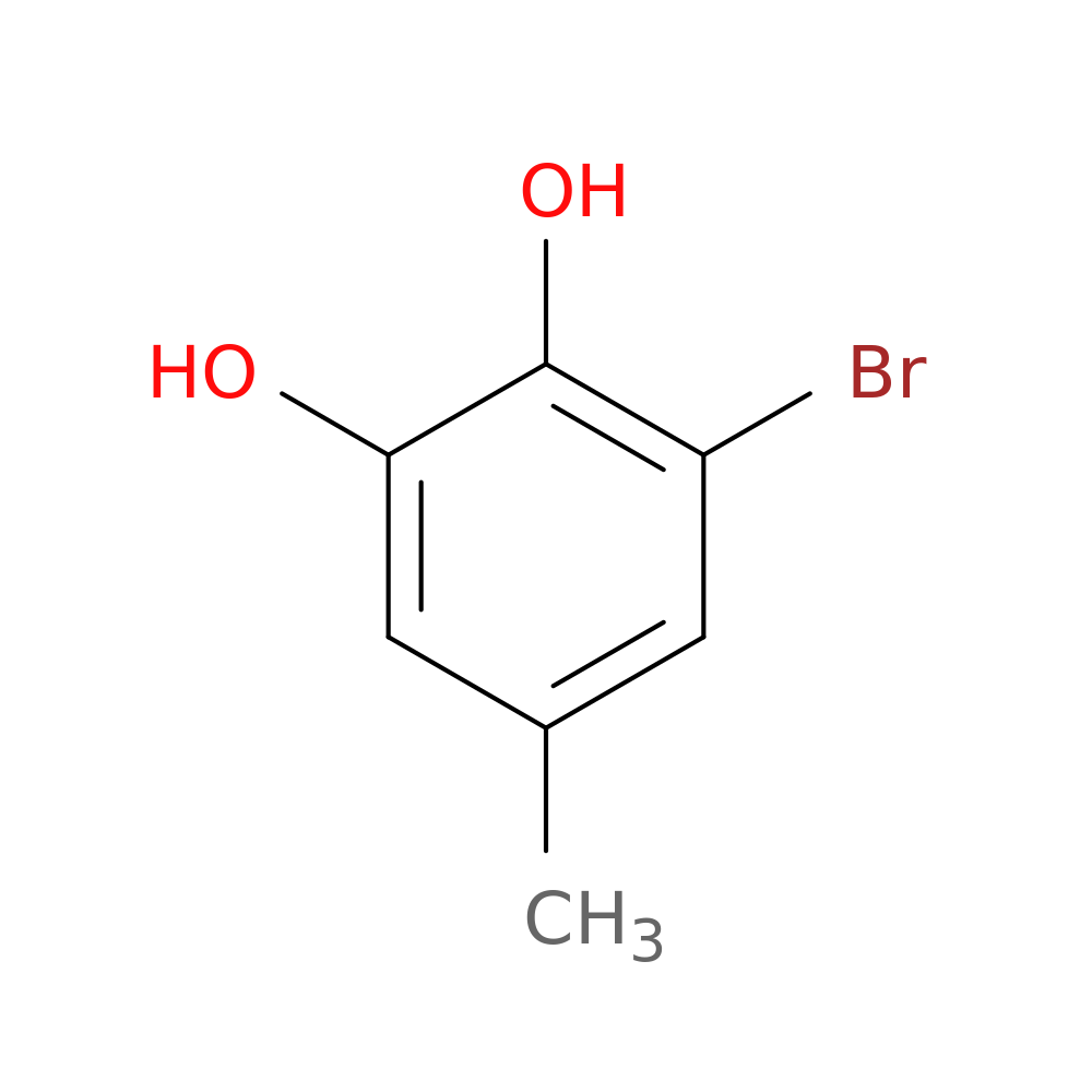 3-BROMO-5-METHYLBENZENE-1,2-DIOL