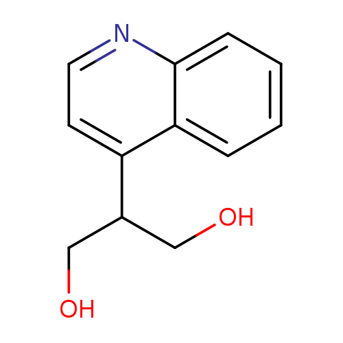 2-(4-quinolinyl)-1,3-propanediol