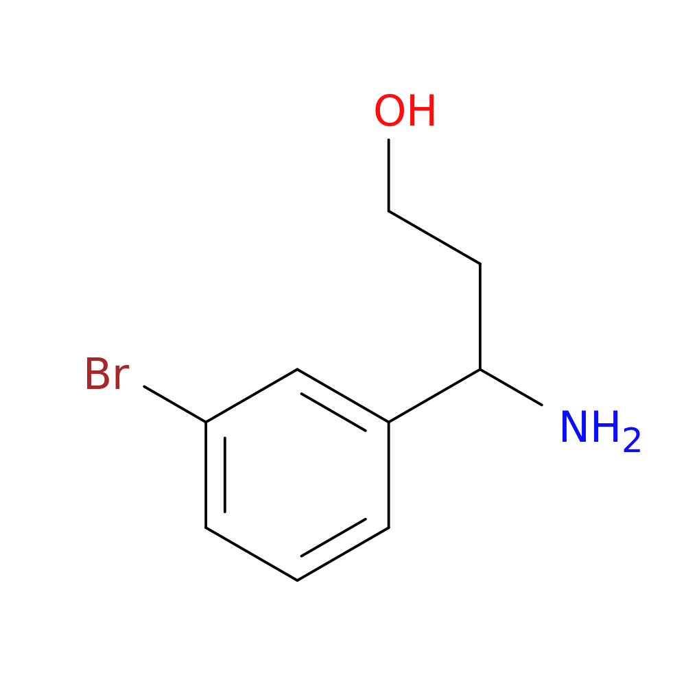 3-Amino-3-(3-bromophenyl)propan-1-ol