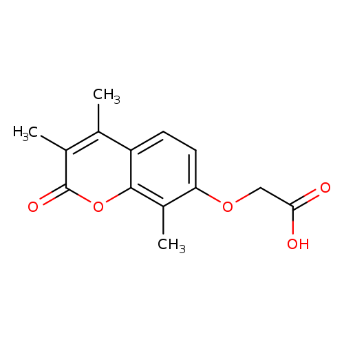 [(3,4,8-Trimethyl-2-oxo-2h-chromen-7-yl)oxy]acetic acid