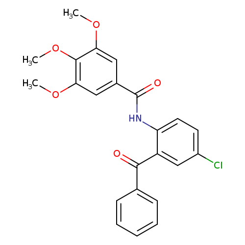 N1-(2-benzoyl-4-chlorophenyl)-3,4,5-trimethoxybenzamide