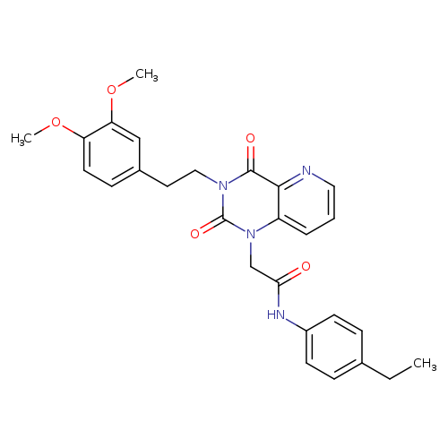 2-{3-[2-(3,4-dimethoxyphenyl)ethyl]-2,4-dioxo-1H,2H,3H,4H-pyrido[3,2-d]pyrimidin-1-yl}-N-(4-ethylphenyl)acetamide