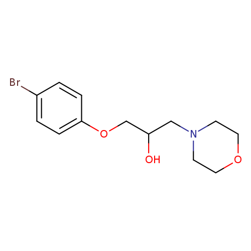1-(4-bromophenoxy)-3-(morpholin-4-yl)propan-2-ol