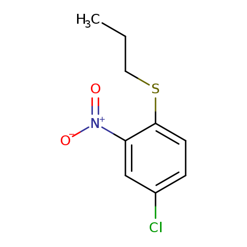 4-Chloro-2-nitro-1-(propylthio)benzene