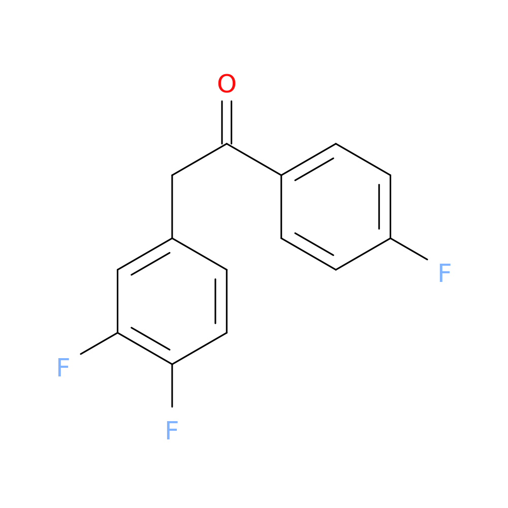 2-(3,4-Difluorophenyl)-1-(4-fluorophenyl)ethanone