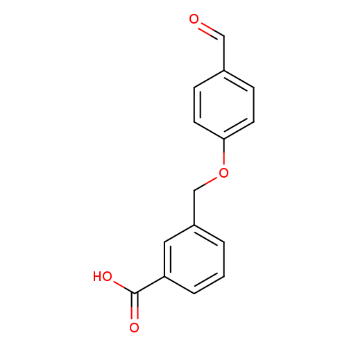 3-[(4-formylphenoxy)methyl]benzoic acid