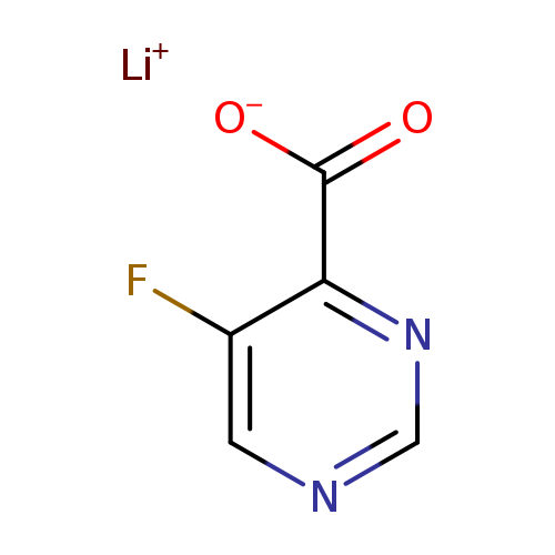 lithium(1+)5-fluoropyrimidine-4-carboxylate