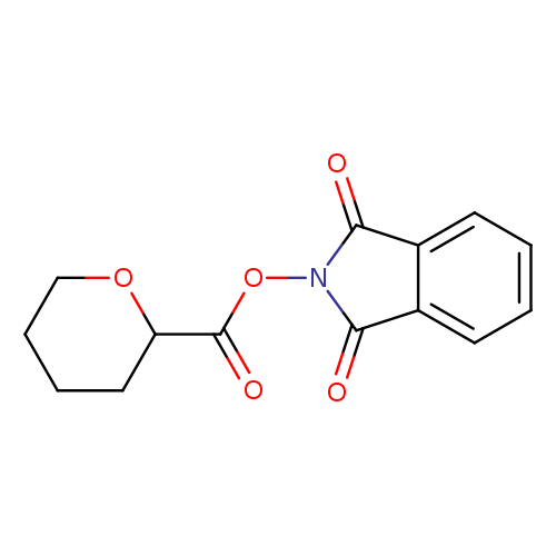 1,3-dioxo-2,3-dihydro-1H-isoindol-2-yl oxane-2-carboxylate
