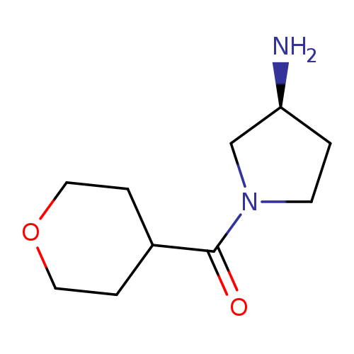 (S)-(3-Aminopyrrolidin-1-yl)(tetrahydro-2h-pyran-4-yl)methanone