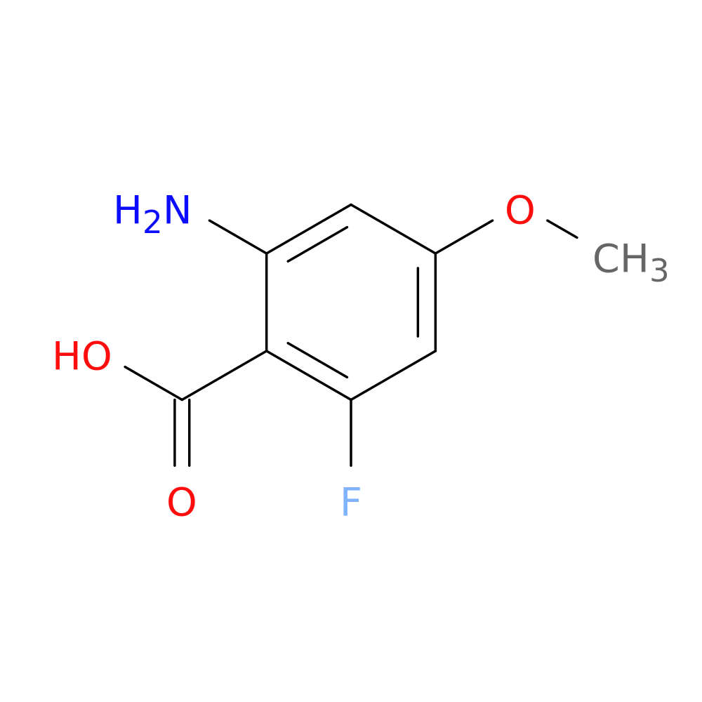2-amino-6-fluoro-4-methoxybenzoic acid