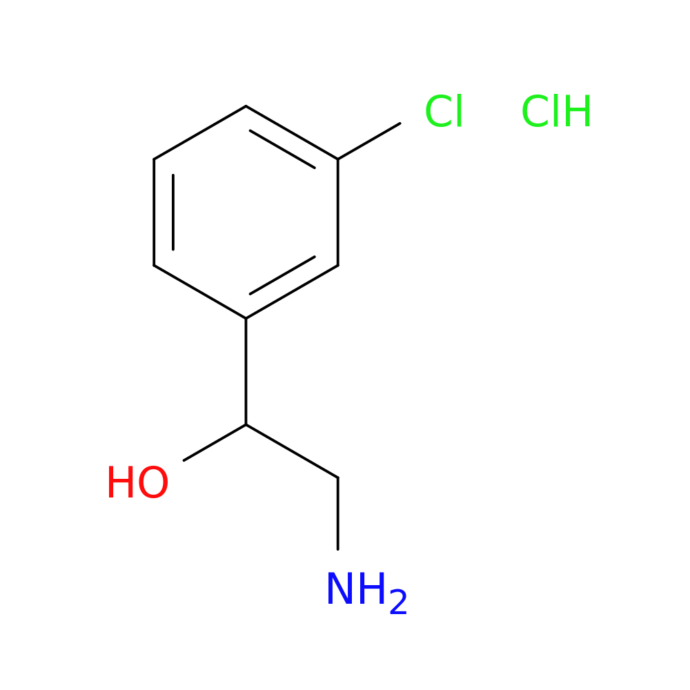 2-Amino-1-(3-chlorophenyl)ethanol hydrochloride