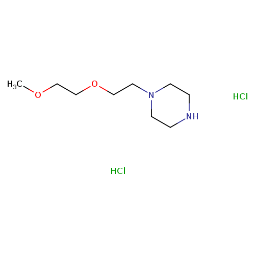 1-[2-(2-methoxyethoxy)ethyl]piperazine dihydrochloride
