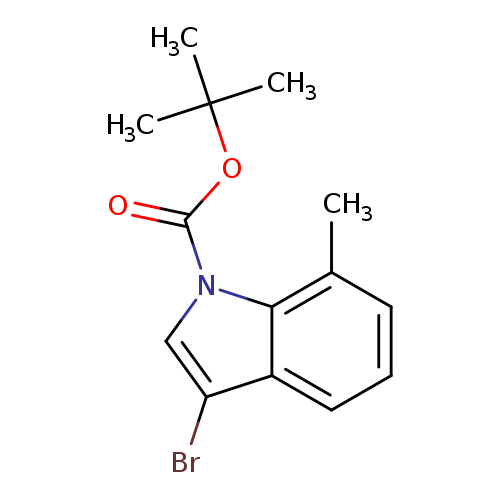 3-Bromo-7-methylindole-1-carboxylic acid tert-butyl ester