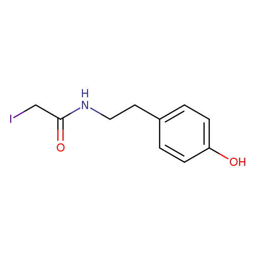 Beta-(4-hydroxyphenyl)ethyl iodoacetamide