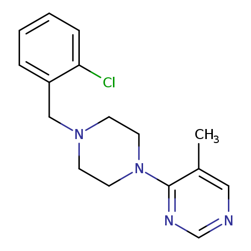 4-{4-[(2-chlorophenyl)methyl]piperazin-1-yl}-5-methylpyrimidine