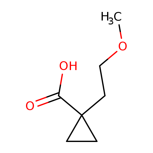 Cyclopropanecarboxylic acid, 1-(2-methoxyethyl)-