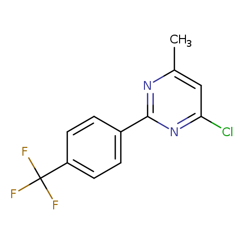 4-Chloro-6-methyl-2-(4-(trifluoromethyl)phenyl)pyrimidine
