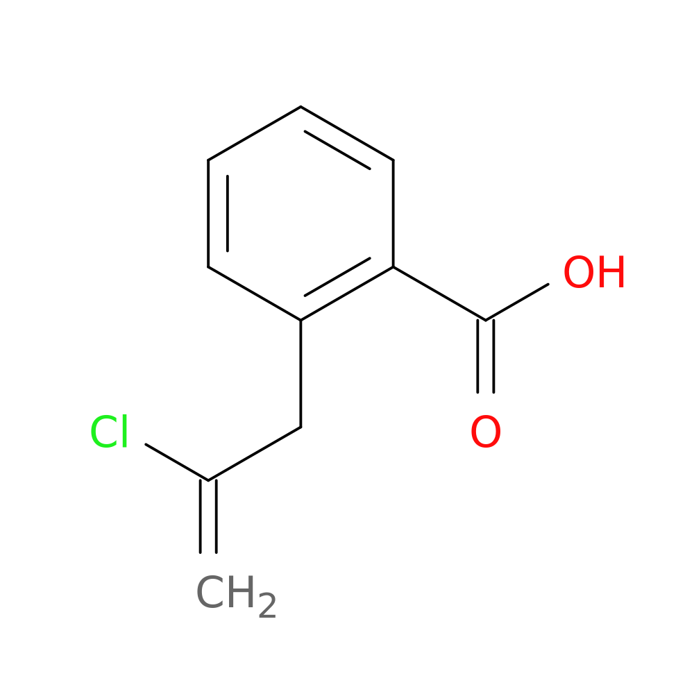 2-(2-Chloro-2-propenyl)benzoic acid