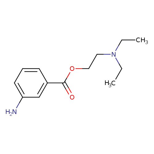 2-(diethylamino)ethyl 3-aminobenzoate