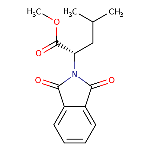 methyl (2S)-2-(1,3-dioxoisoindol-2-yl)-4-methylpentanoate