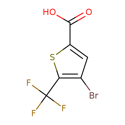 4-Bromo-5-(trifluoromethyl)thiophene-2-carboxylic acid