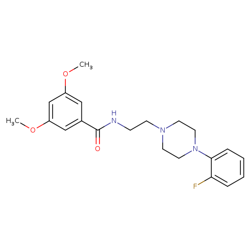 N-{2-[4-(2-fluorophenyl)piperazin-1-yl]ethyl}-3,5-dimethoxybenzamide