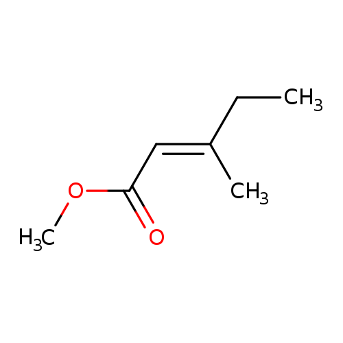 2-Pentenoic acid, 3-methyl-, methyl ester, (2E)-