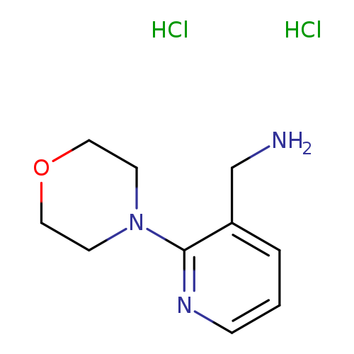 [2-(4-Morpholinyl)-3-pyridinyl]methanamine dihydrochloride